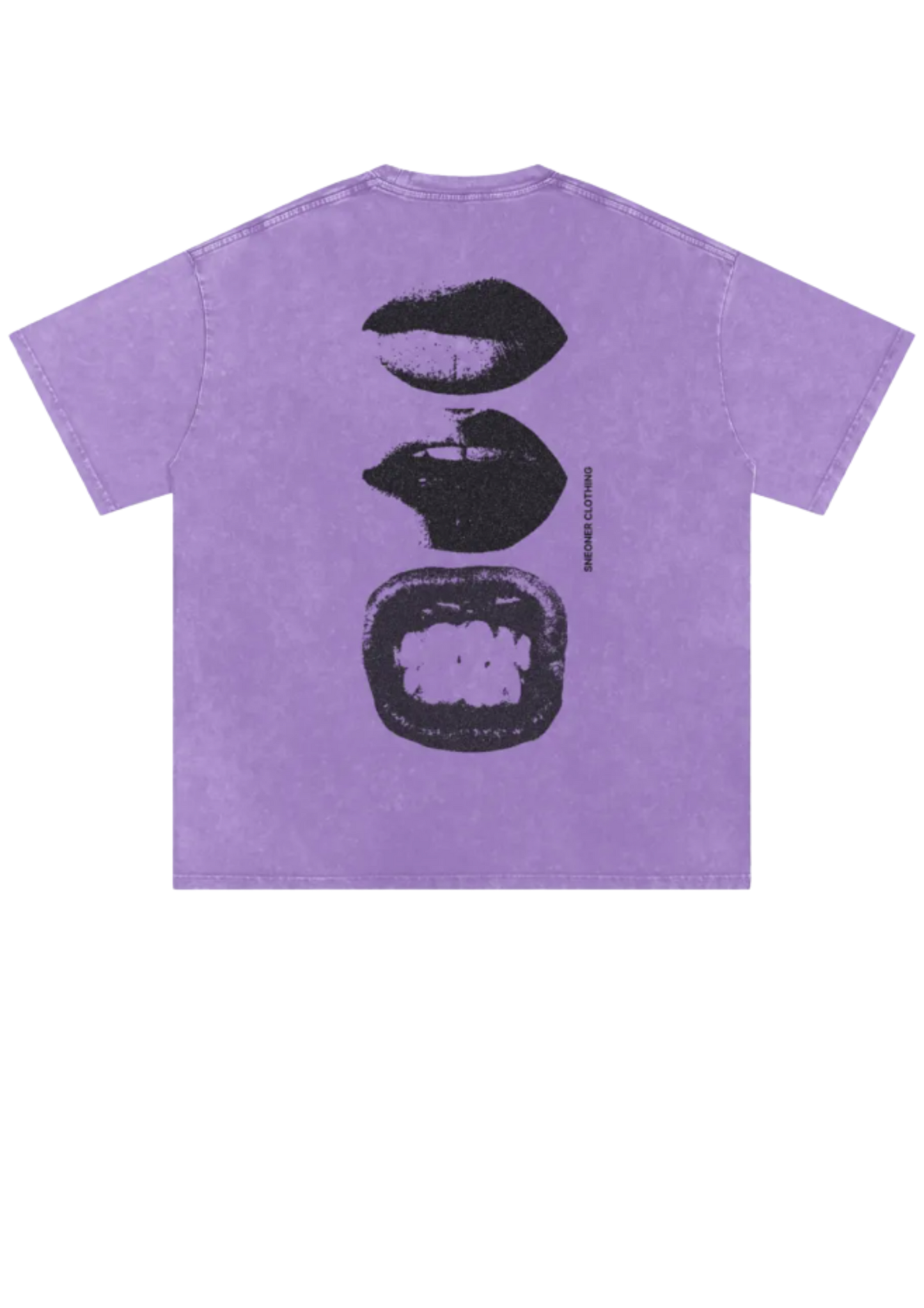 White Tee with lips tshirt