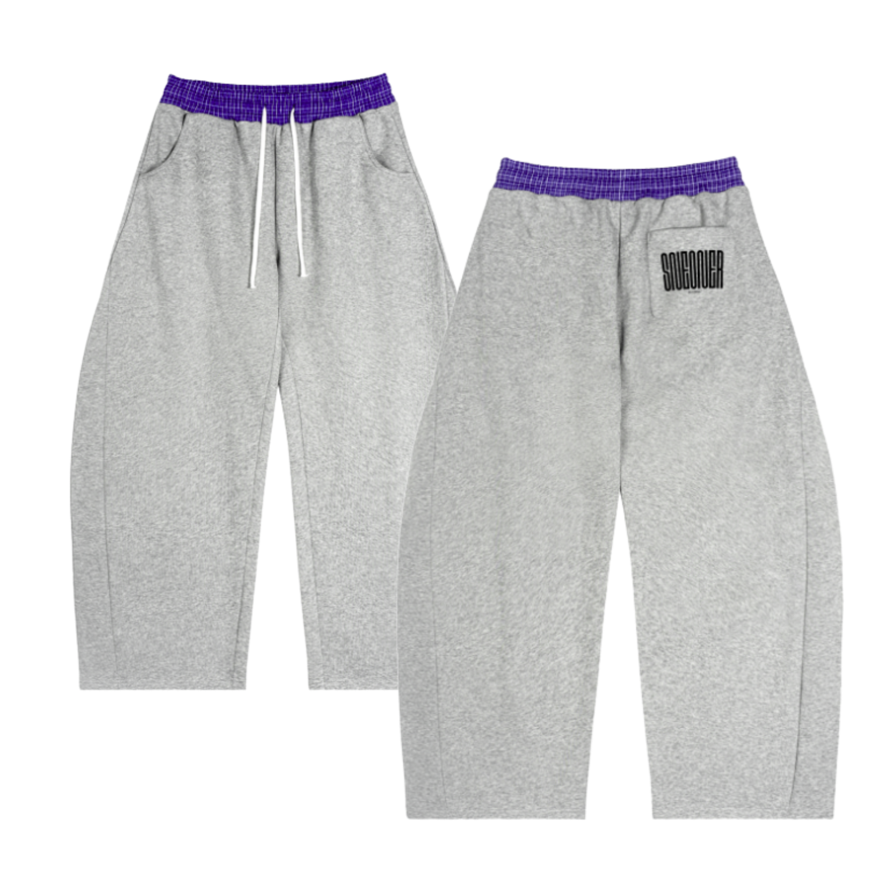 Grey Baggy Sweat pants