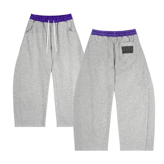Grey Baggy Sweat pants
