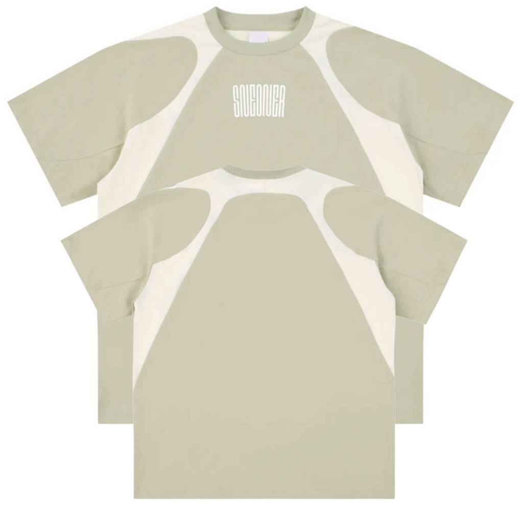 Paneled Sne Tee