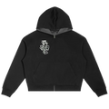 Noir Zip Hoodie