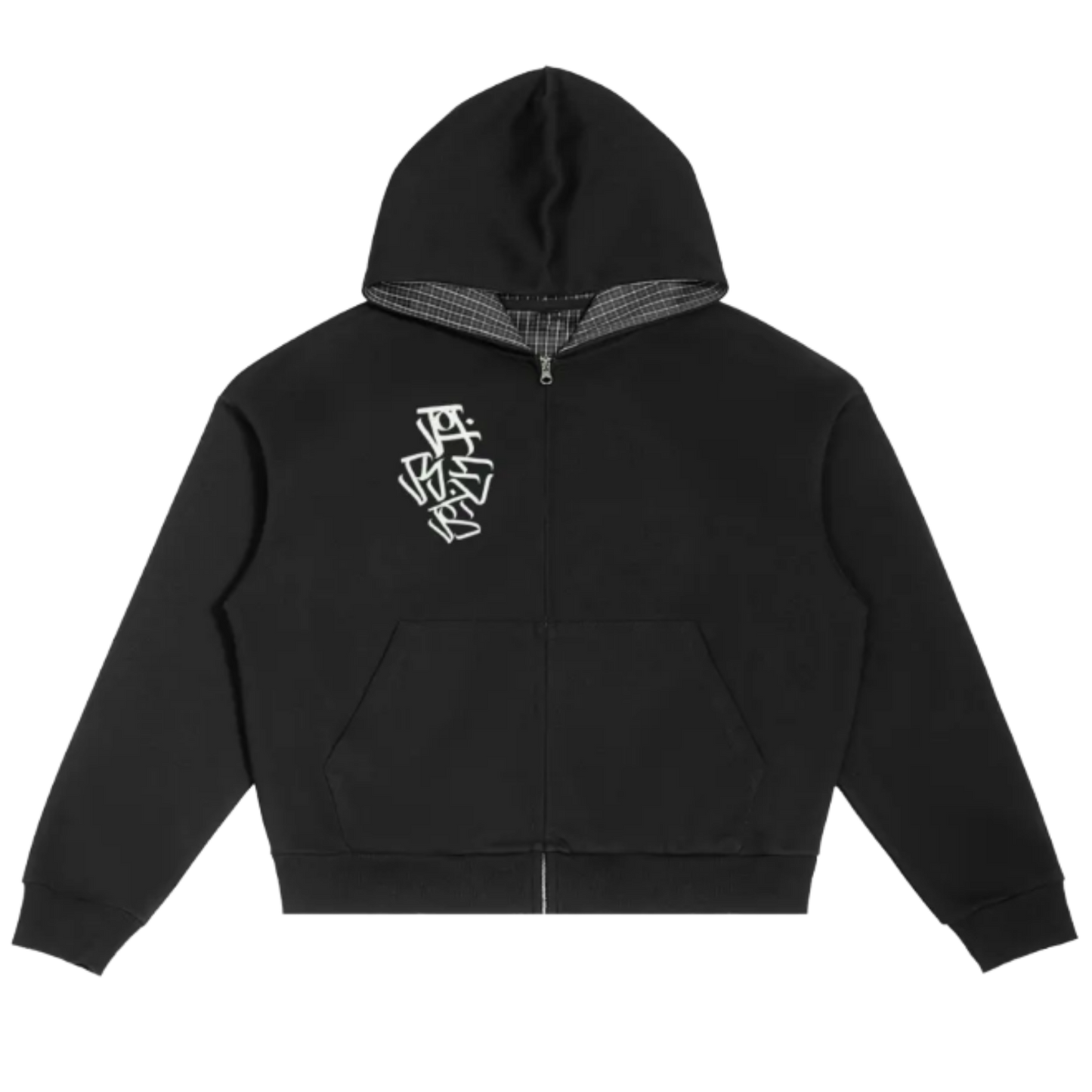 Noir Zip Hoodie