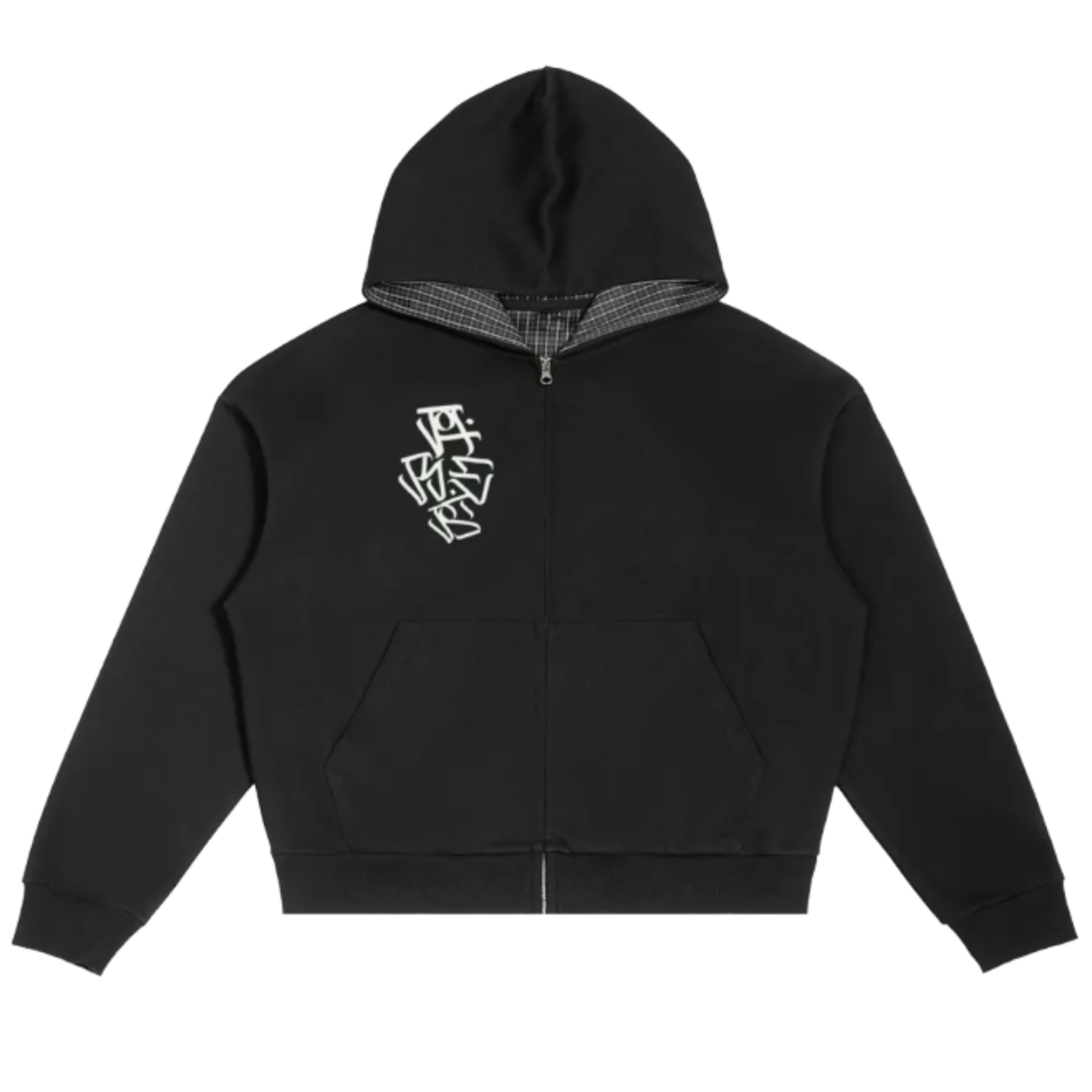 Noir Zip Hoodie