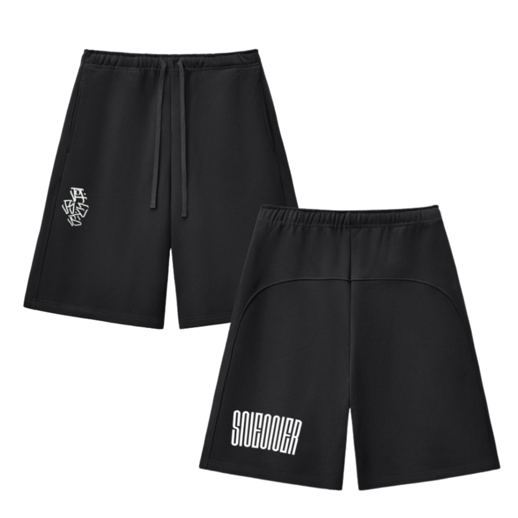 Streetwear Fleece Shorts