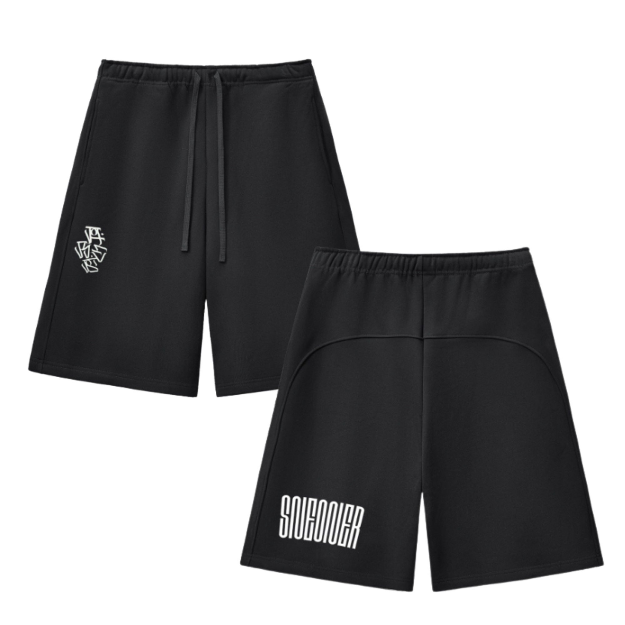 Streetwear Fleece Shorts